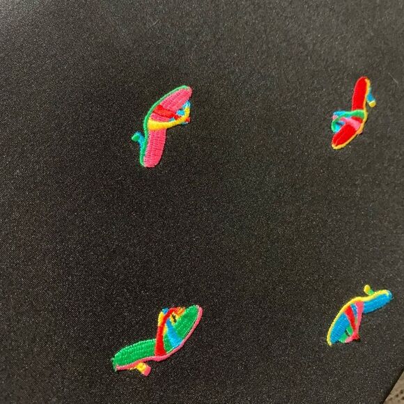 Black Purse with Stitched Sandals - Fun Fashion - Picture 8 of 9